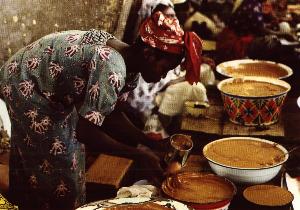 Frauen am Markt in Burkina Faso
